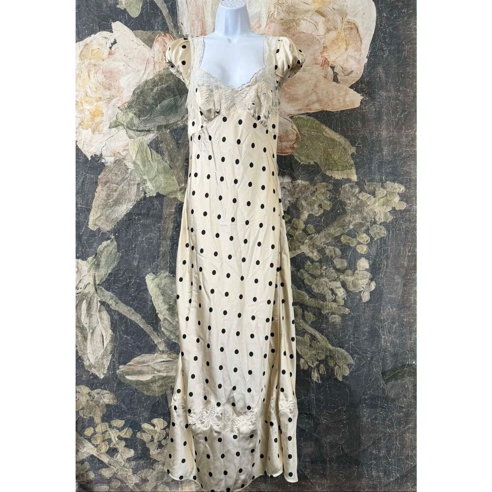 New Free People Butterfly Babe Maxi Dress Size M - Picture 11 of 16